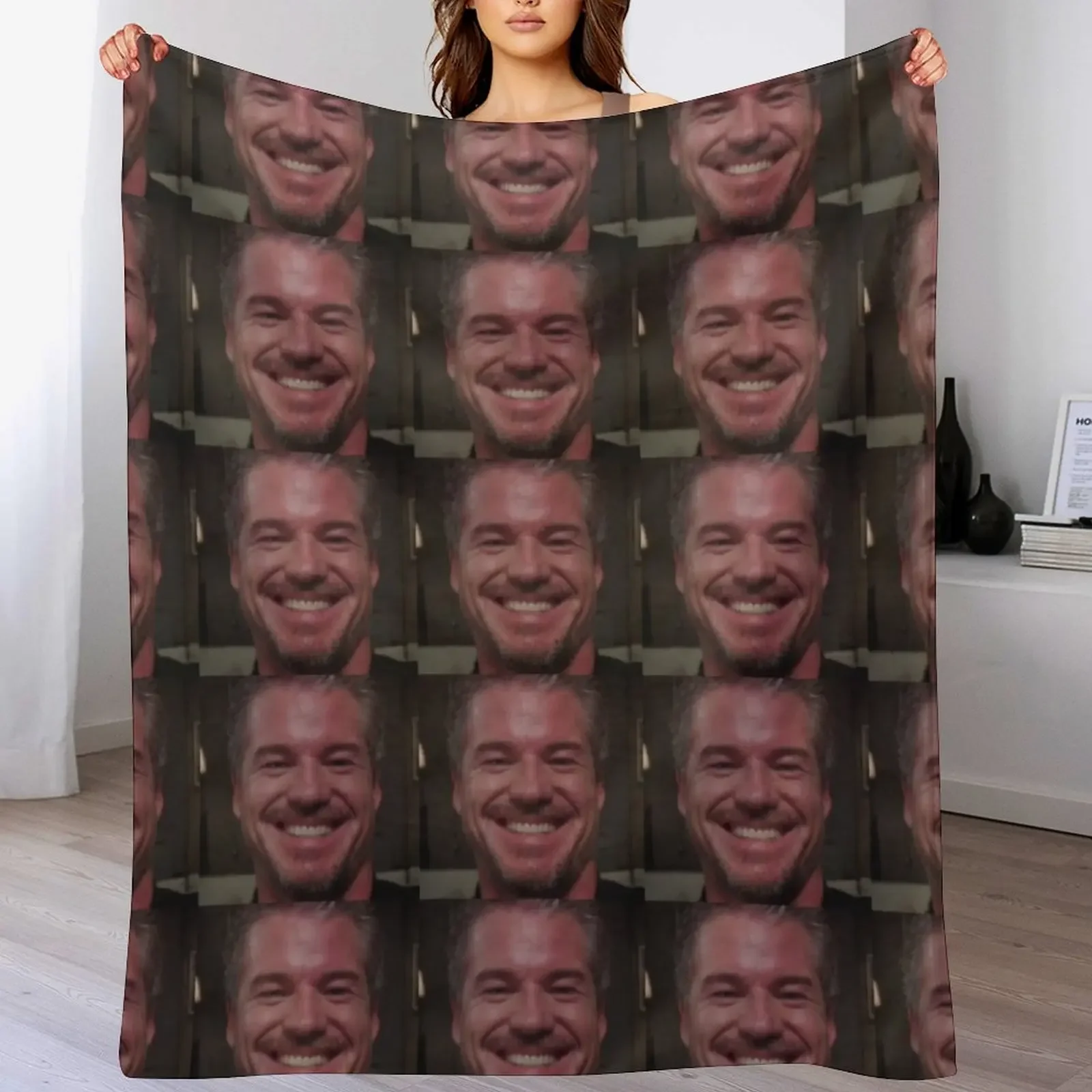 Mark Sloan Throw Blanket Cozy Throw Blanket Birthday Gift for Him Her
