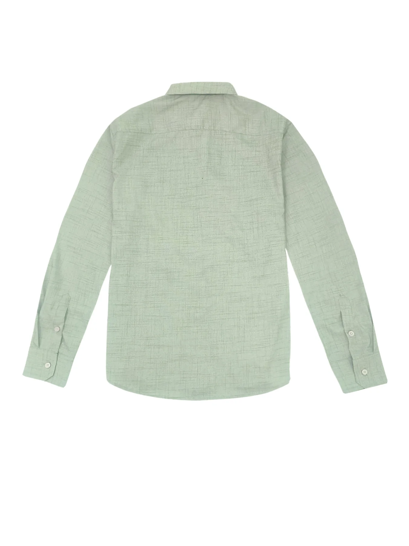 Gengyuan Initial Selection Premium Casual Long-Sleeve Shirt with High-End Aesthetic, Fashionable Trendy Hemp-like Woven Fabric, Slim-Fit Loose Design Elegant Top, Men's Lightweight Business Formal Dress Shirt Professional Work Attire