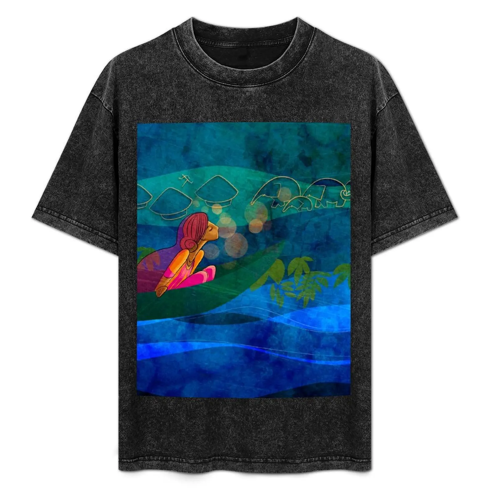 

nirmala sailing T-Shirt clothes animal prinfor boys plain black t shirts men
