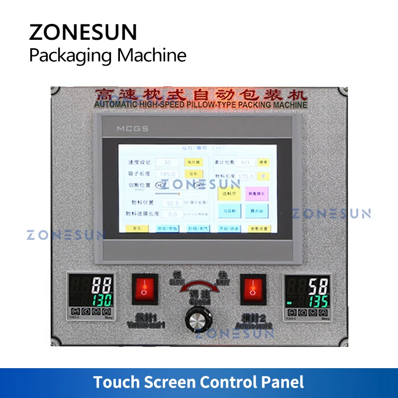 ZONESUN Single Pack Wet Wipes Making Machine Baby Wipe Paper Towel Tissue Bagger Antiseptic Packaging Line ZS-WP260A