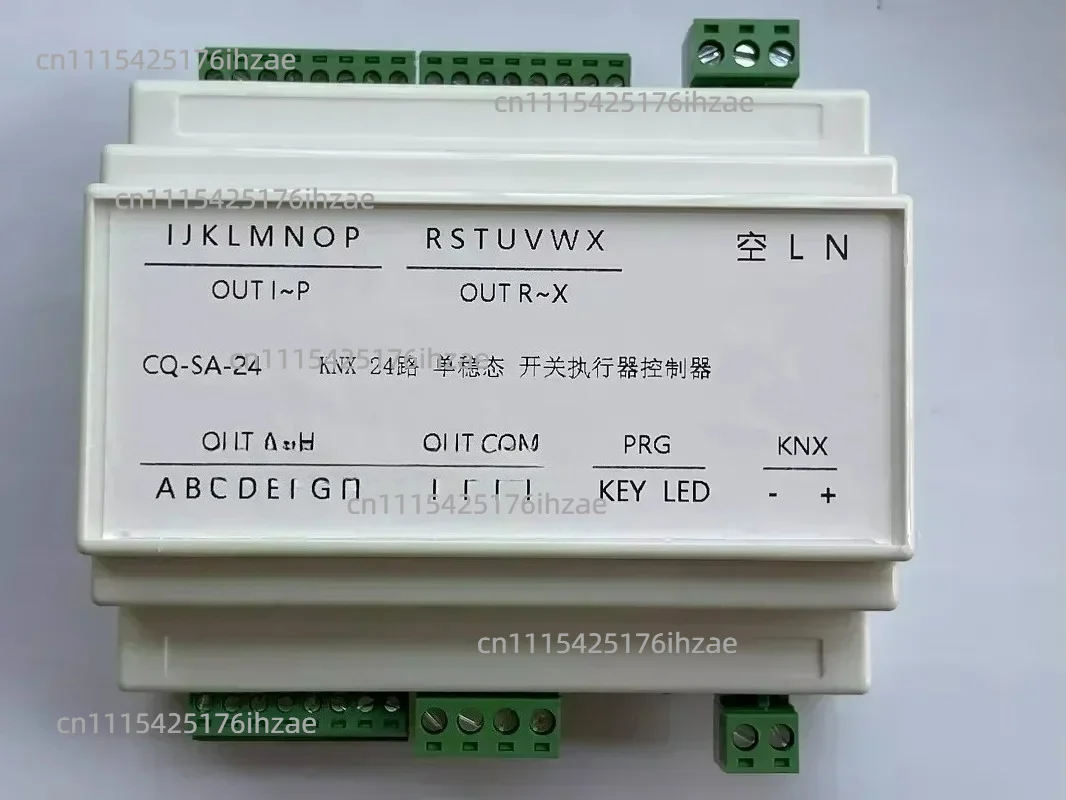 12-channel 16A KNX switch actuator KNX module, 24 way switch actuator