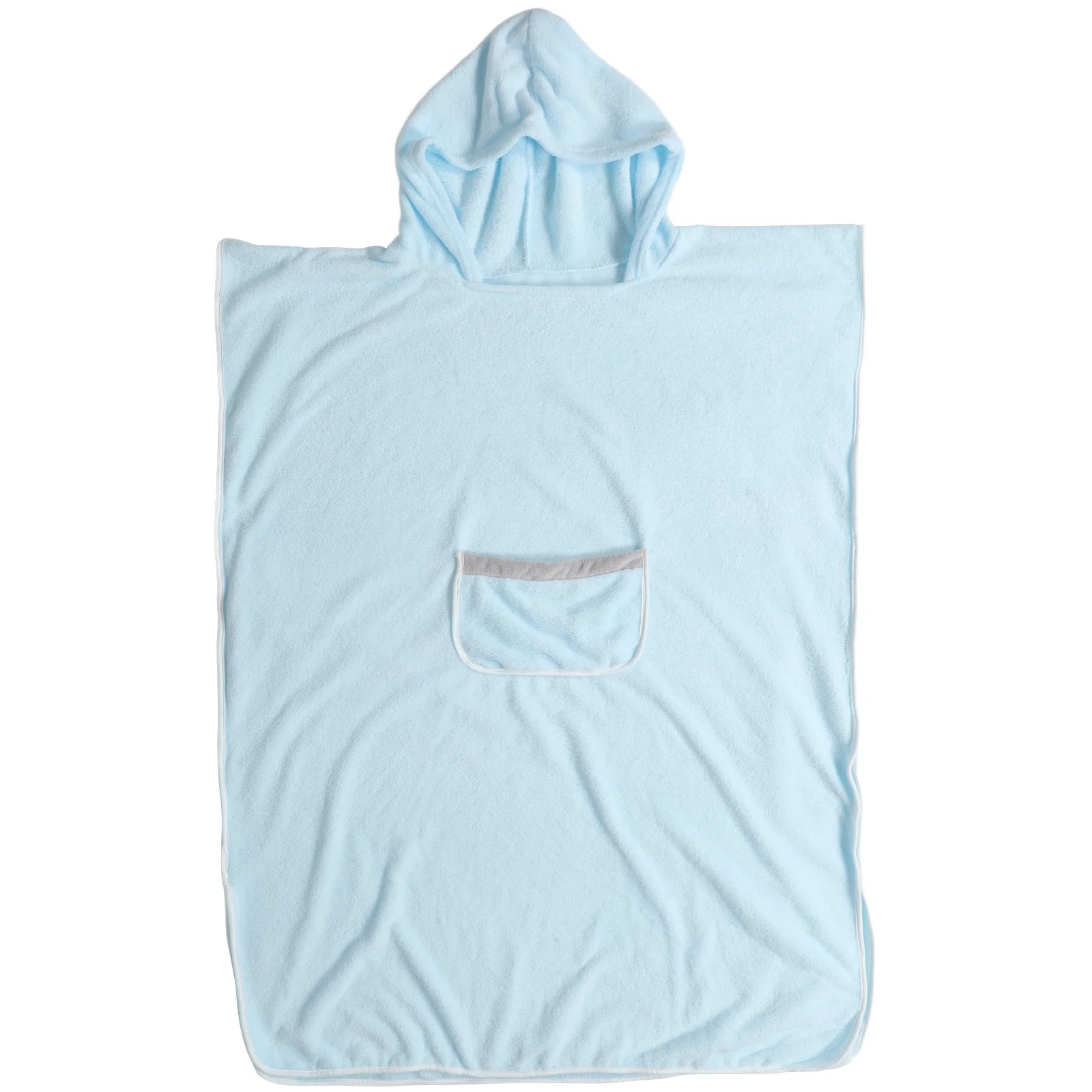 

BESPORTBLE Quick Dry Hooded Bathrobe Women Coral Fleece Robe for After Shower Home Use Cozy Lightweight Cape