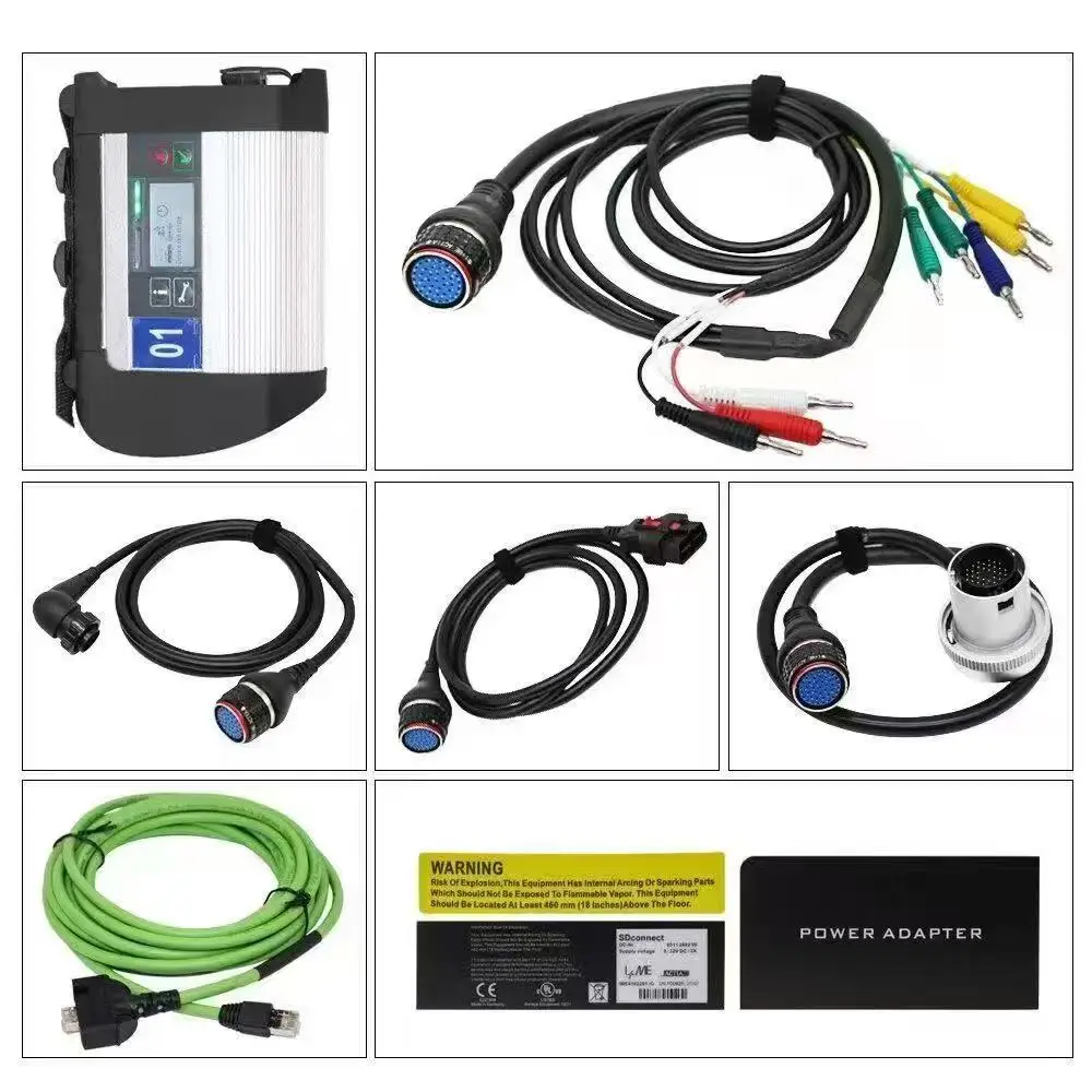 

Full Chip MB STAR C4 SD Connect Compact C4 Car truck software 2023.09 Mb star Multiplexer Diagnostic Tool with WIFI