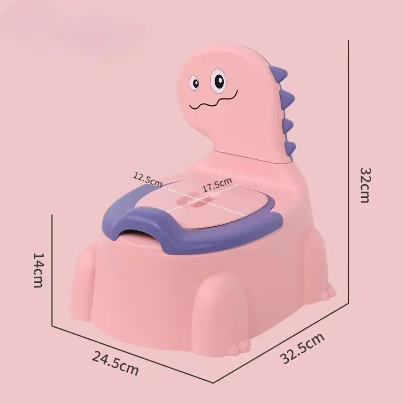 Cartoon Dinosaur Children Toilet Household Urinals for Baby Infant Toilet Training Portable Toilet Boys Girls Kindergarten Potty