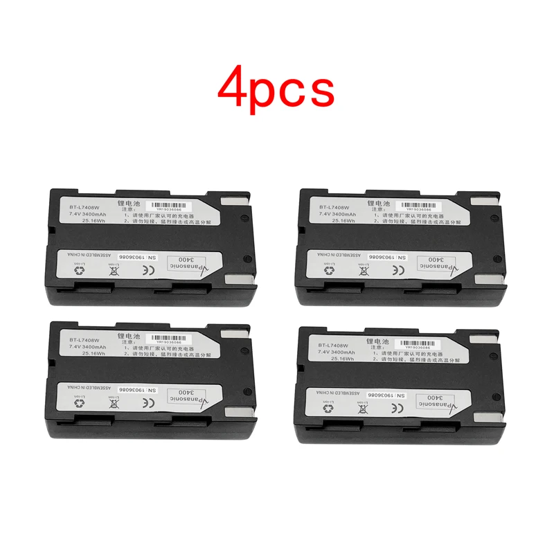 

4PCS BT-L7480W Battery For GPS RTK South S82, Ruide R90i / R6, Kolida K5 / K9, Sanding T66 / T20 / T23 Series And H5 Hand Thin