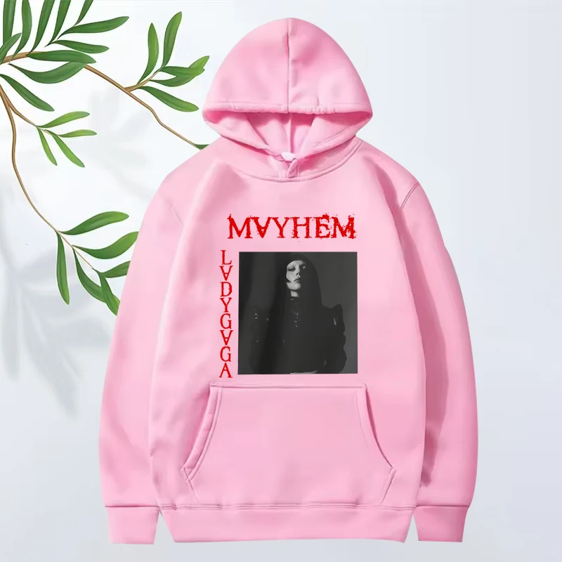 lady gaga Mayhem Gothic Award Design  hoodie men women vintage Long sleeve Sweatshirt with print Graphic oversized hoodie unisex