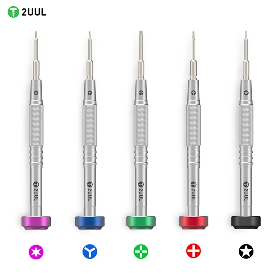 2UUL Screwdriver Precise Repair Bolt For iPhone Mobile Phone Main Board LCD Screen Dismantling Combat Screwdriver Set Tool