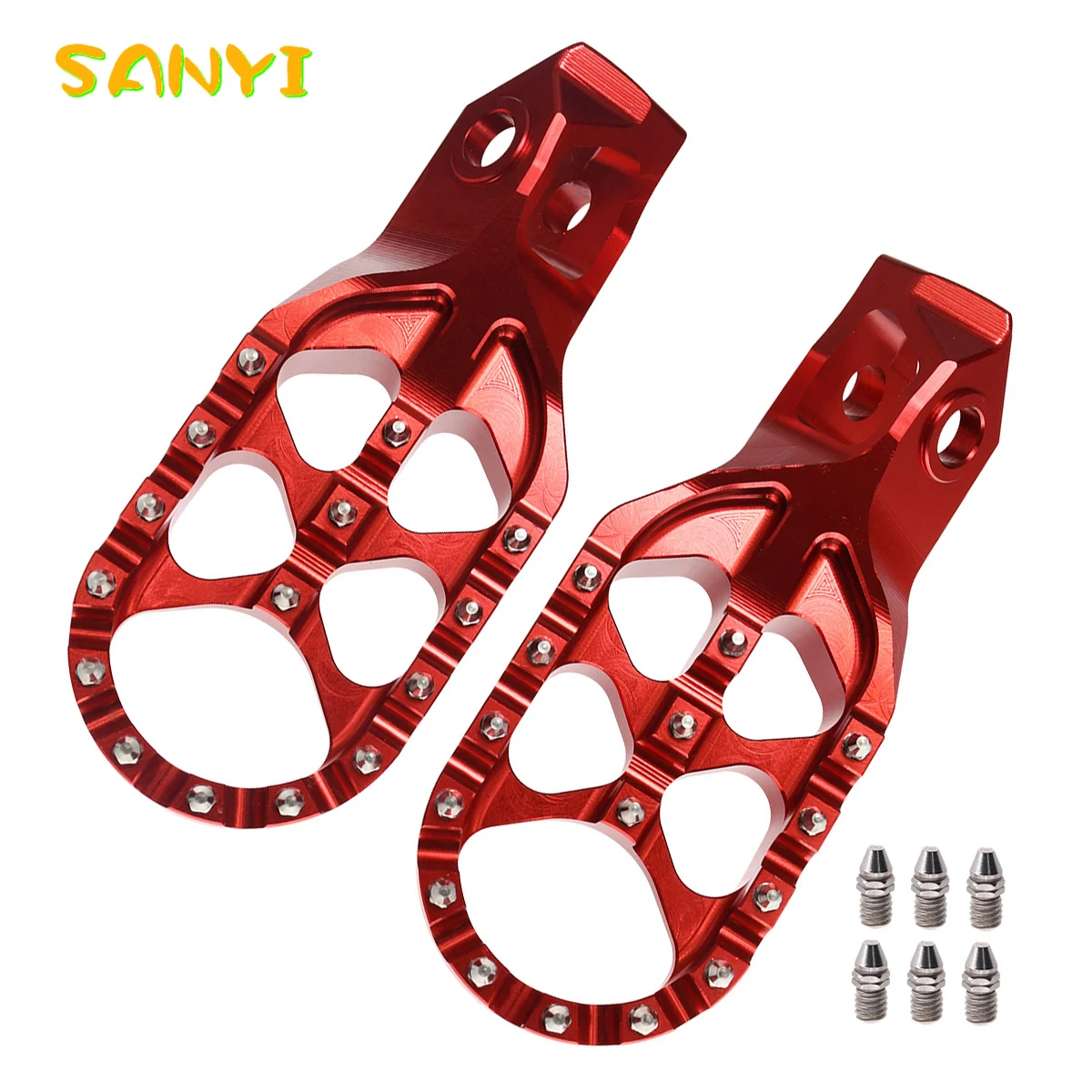 For GasGas EC250 EC300 EC EX ECF EXF MCF 250 350 450 MC125 MC250 2024 2025 For KTM EXC SXF TE FE CNC Foot Peg Footrest Pedals