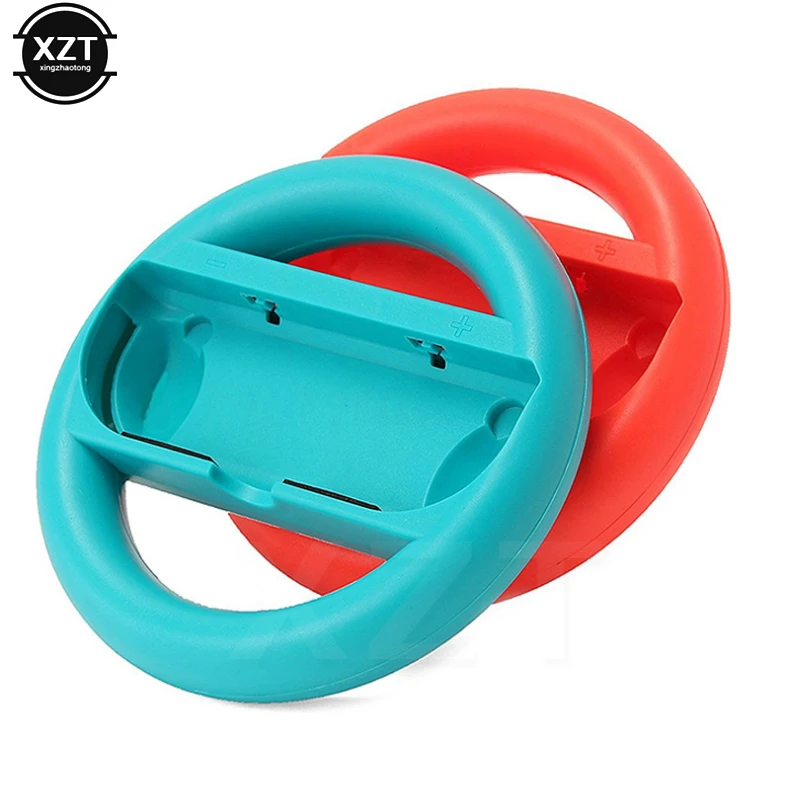 닌텐도 조이콘용 레이싱 게임 스위치 핸들, 조이패드 그립 스위치 컨트롤러, 게임 그립 핸들, 세트당 2 개