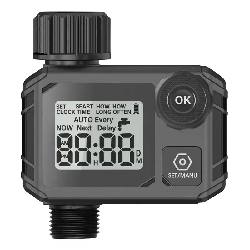 

A24F - Новый умный контроллер полива для сада и цветочных горшков, таймер полива с плавной регулировкой, устройство для полива цветов