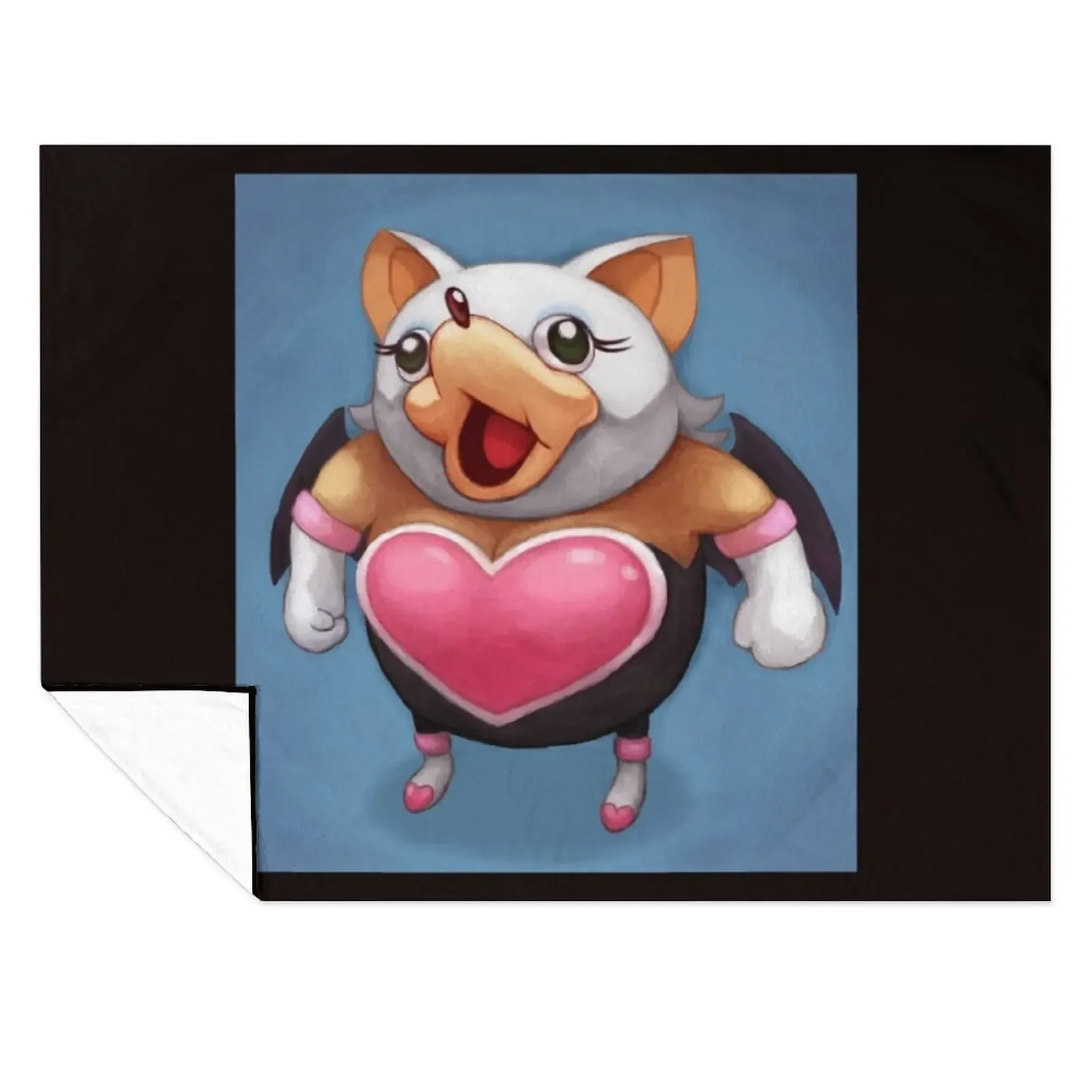 

Love Ugandan fanart Throw Blanket Soft Beds Thin Nap Plush Blankets