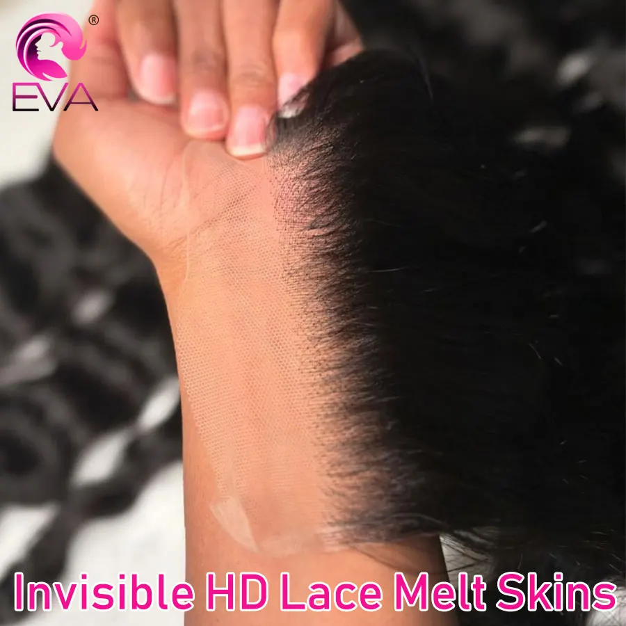 

Невидимые швейцарские HD-тюрбаны Eva Hair с эффектом слияния с кожей 5x5/6x6/9x6, HD-тюрбаны с прямым и волнистым эффектом из натуральных волос, HD-фронты 13x6/13x4