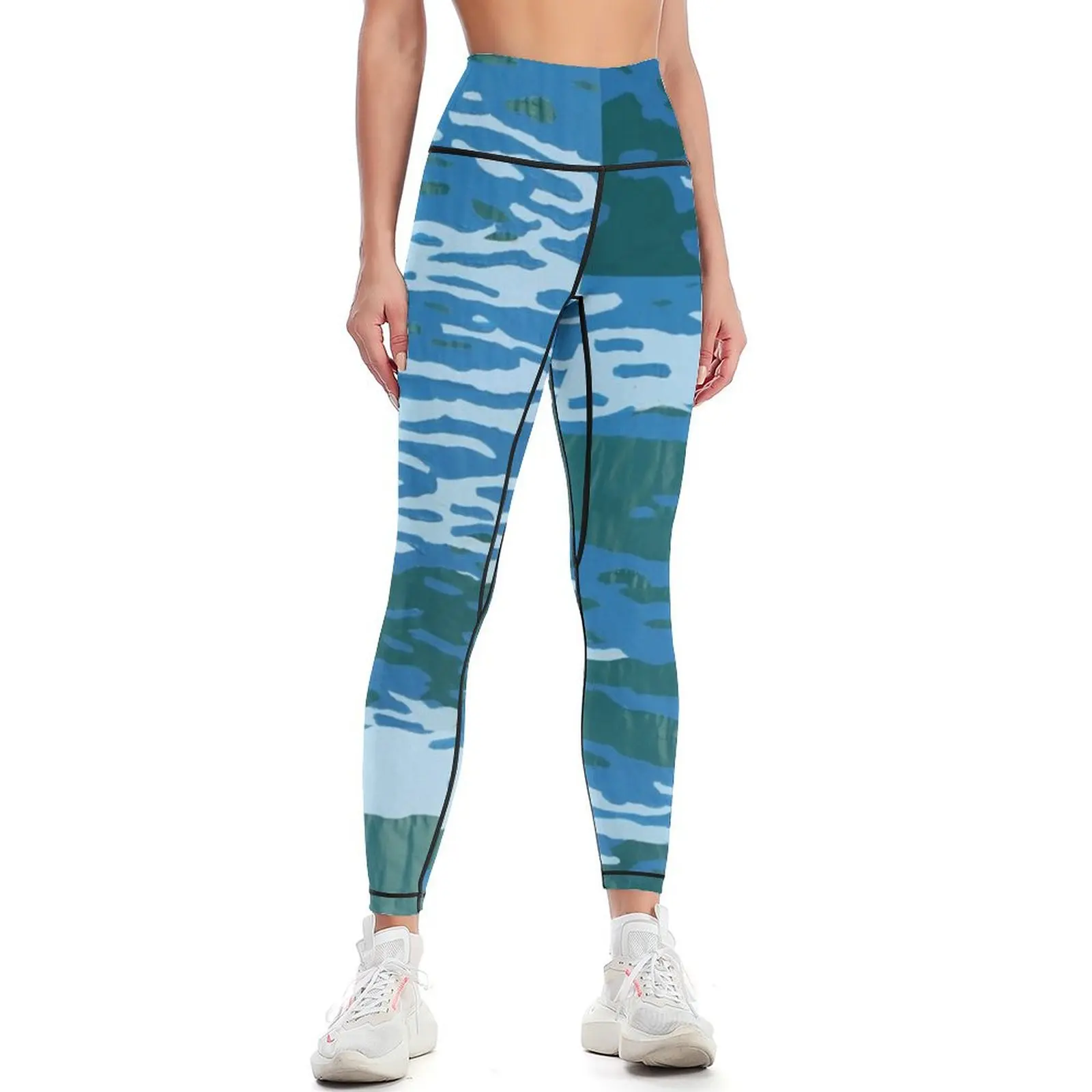 Her Realm Is The Ocean Leggings Sports pants woman sports woman gym Womens Leggings