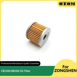 OTOM ZS174MN-3 ZS174MN-5 Motorcycle Oil Filter Engine For ZONGSHEN CBS300 NB300 Water-Cooled 4 Stroke Engine Pit Dirt Bikes Part