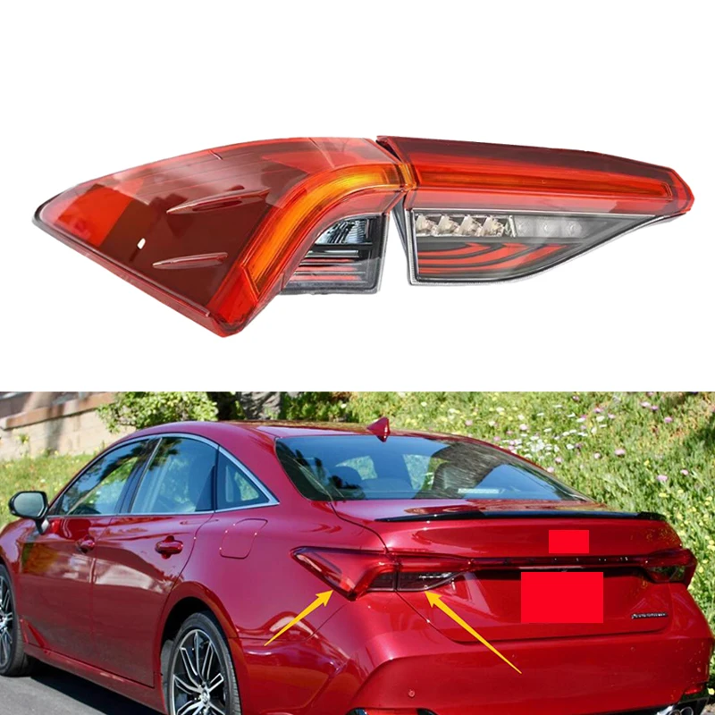 Car Tail Light Assembly Turn Signal Reverse Warning Brake Lamp Taillight For Toyota Avalon 2019 2020 2021 