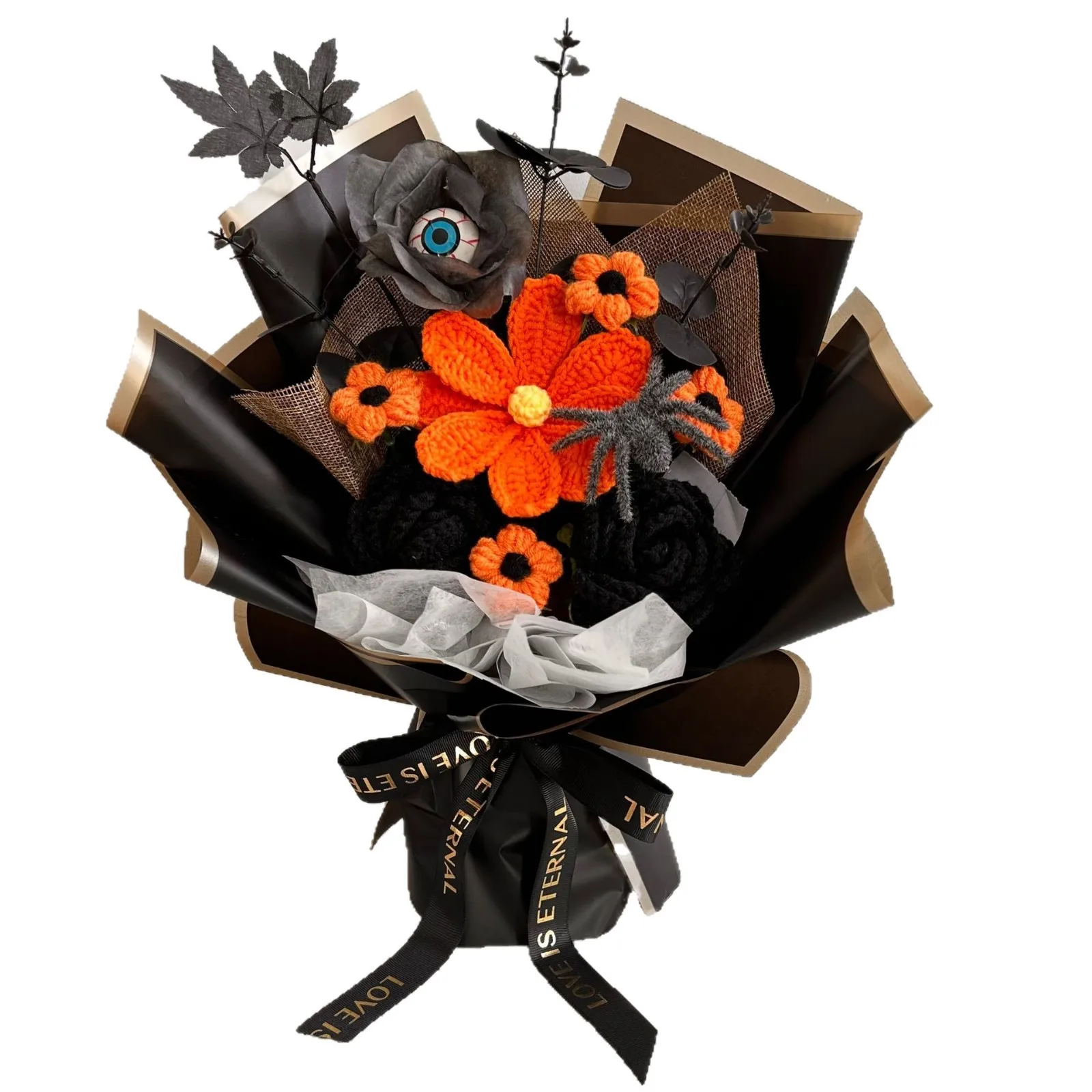 HS368 باقة محاكاة الزهور الاصطناعية وان شنغ، زهرة الغزل، زهرة محمولة باليد، هدية رفيق، المنتج النهائي