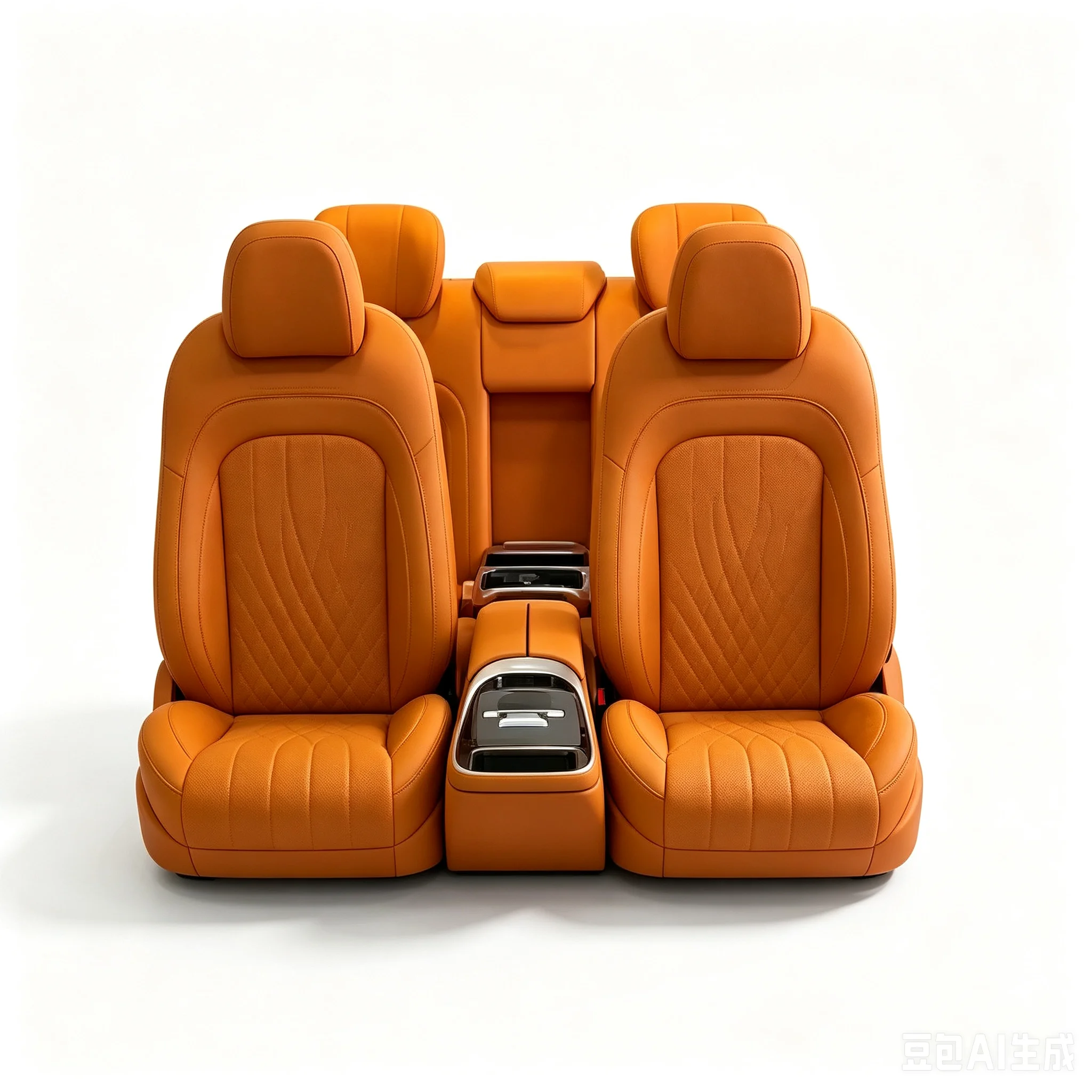 Car Interior Upgrade Kit for Mercedes Benz G Class W463 Change to W465 Full Orange Leather Interior Modification Parts