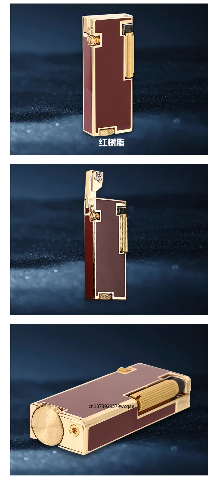 ZORRO Automatic Pop-up Fuel Lighter, Narrow Side Slip Grinding Wheel Ignition, Resin Craftsmanship, High-end Exquisite Gifts