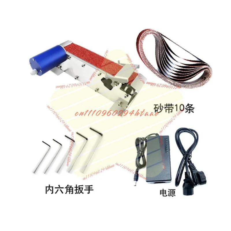 50x533mm Electric Water Cooled Belt Sander DIY Knife Sharpener Polishing Machine Waterproof Sanding Belt Grinder Tool
