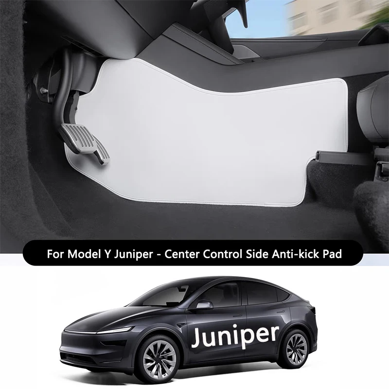 

For Tesla Model Y Juniper Center Console Anti Kick Pad LHD Central Control Both Side Panel Protector Car Interior Accessories