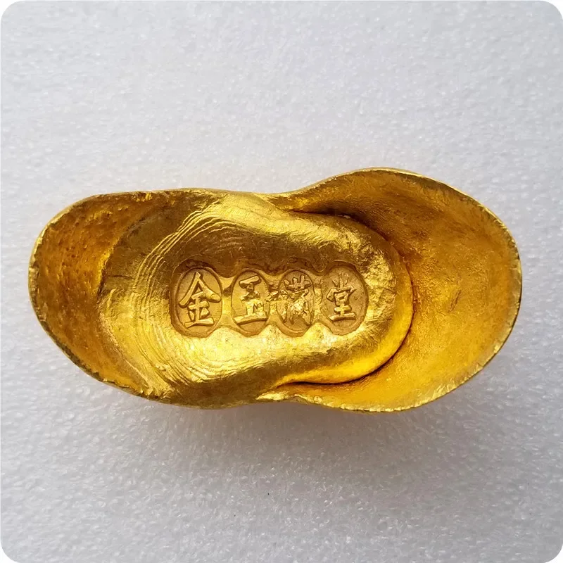 X5-15  antique-style gold ingot & bar crafts - 