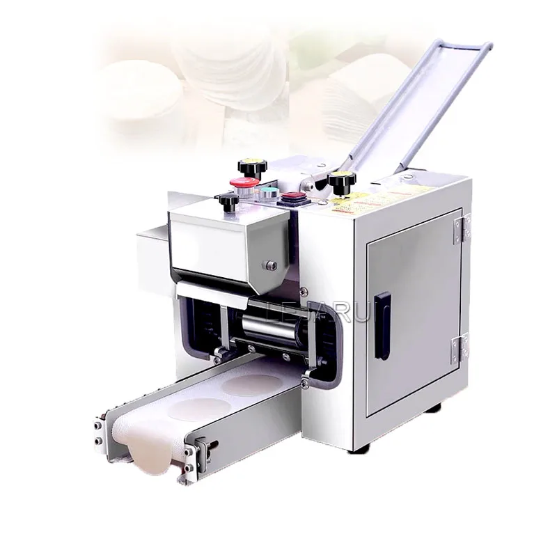 

Commercial Steel Dumpling Wrapper Machine Auto Pasta Roll Press Dumpling Maker Electric Ravioli Skin Machine With Mould 220V110V