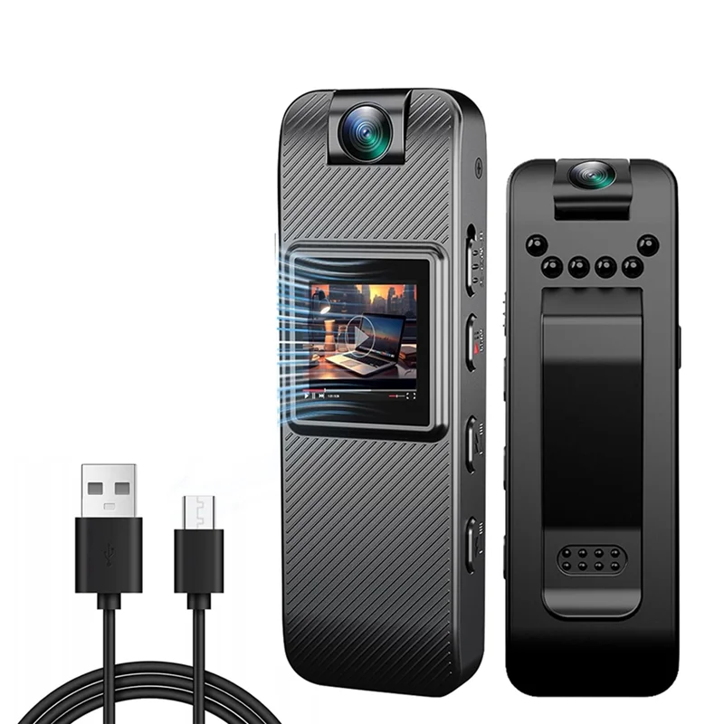 【Shop Now】1080P Video Recorder Camera Small Security Camera With Night Vision Portable Mini Body Camera For Law Sports Delivery