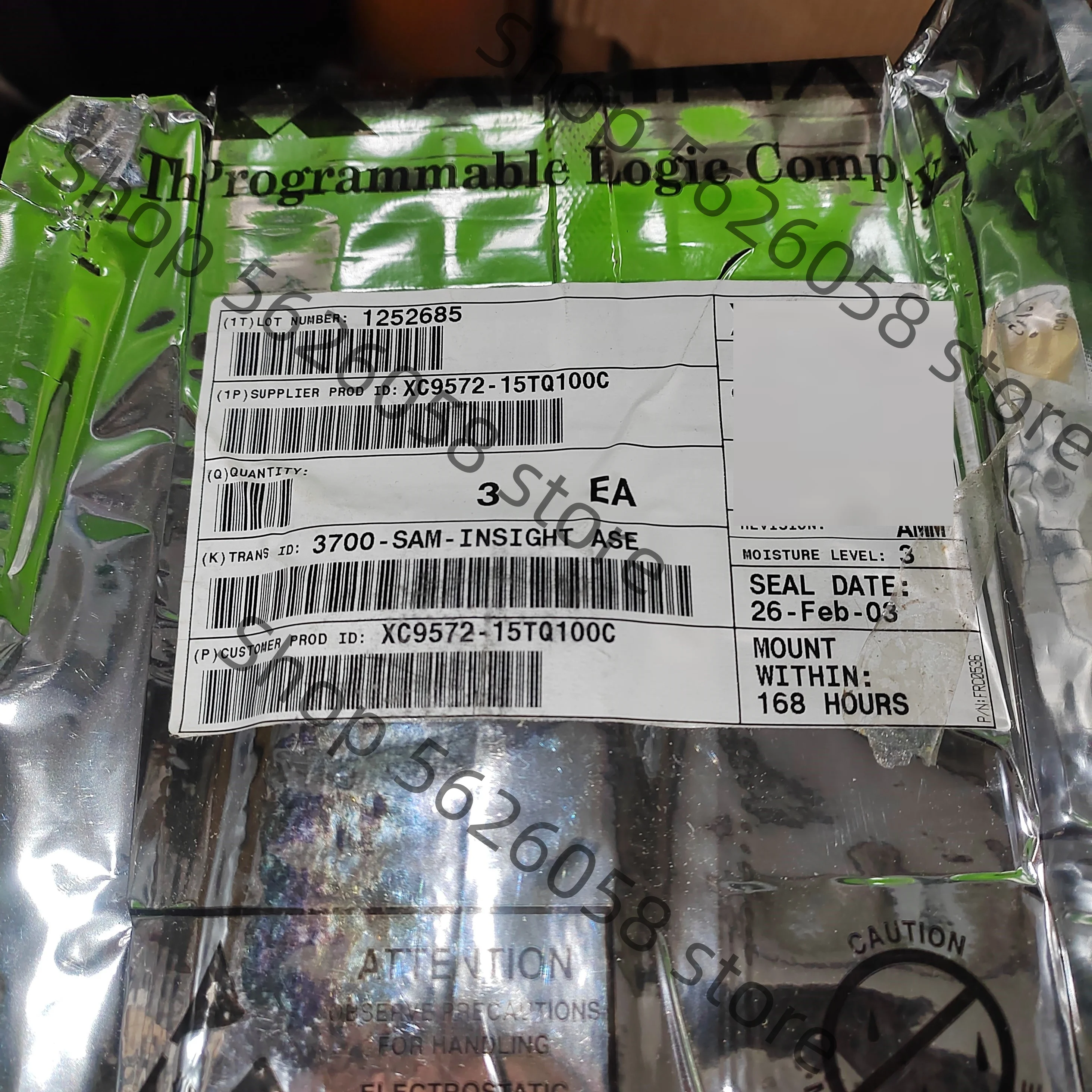 

XC9572-15PQ100C QFP142 1PCS/LOT Original spot