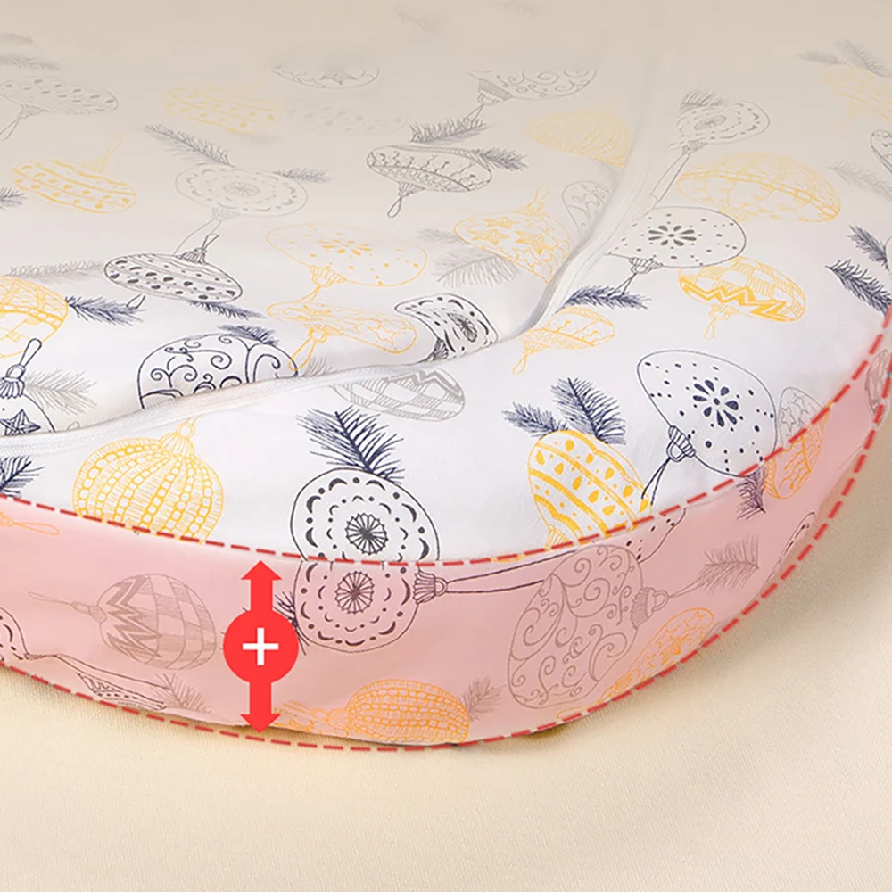 Sleeping Bag For Children Bubble Removable Sleeves Baby Sleepsack Star Print Thick Anti-Kick Quilt Winter Warm Kids Sleepwear