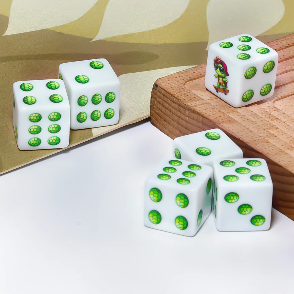 Juego de dados D6 con patrón d - Board Game Rpg reseña y precio