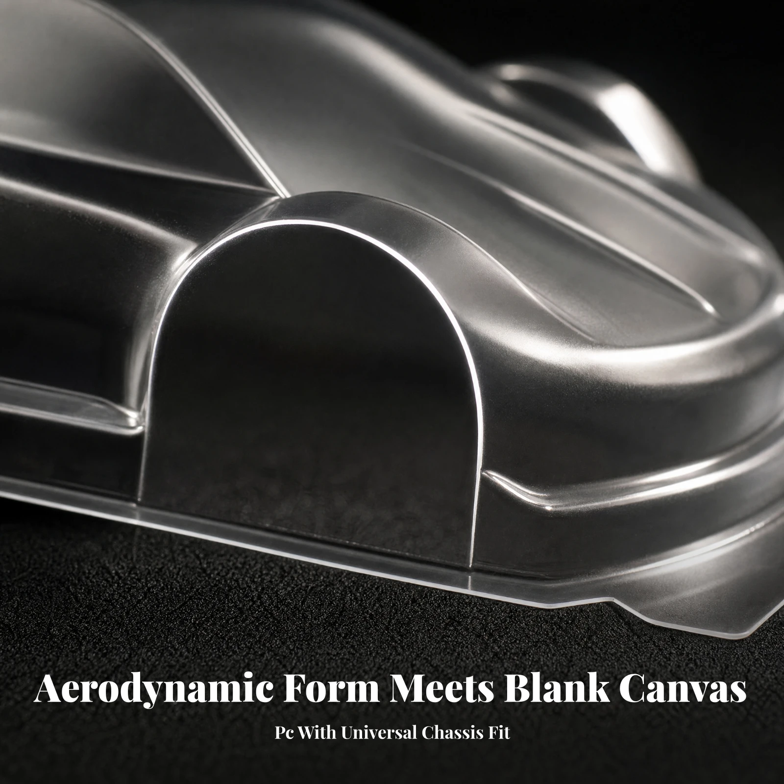 1/10 Scale RC Drift Car Body Shell Customizable RC Drift Car Body with Rear Wing 190mm Width Sturdy for Custom Racing Projects