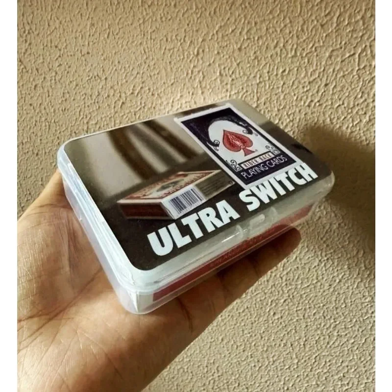 Ultra Switch Magic Tricks Close Up Illusions Magician Card Magic Props Magia Tear and Restore Prediction Bar Trick Gimmick