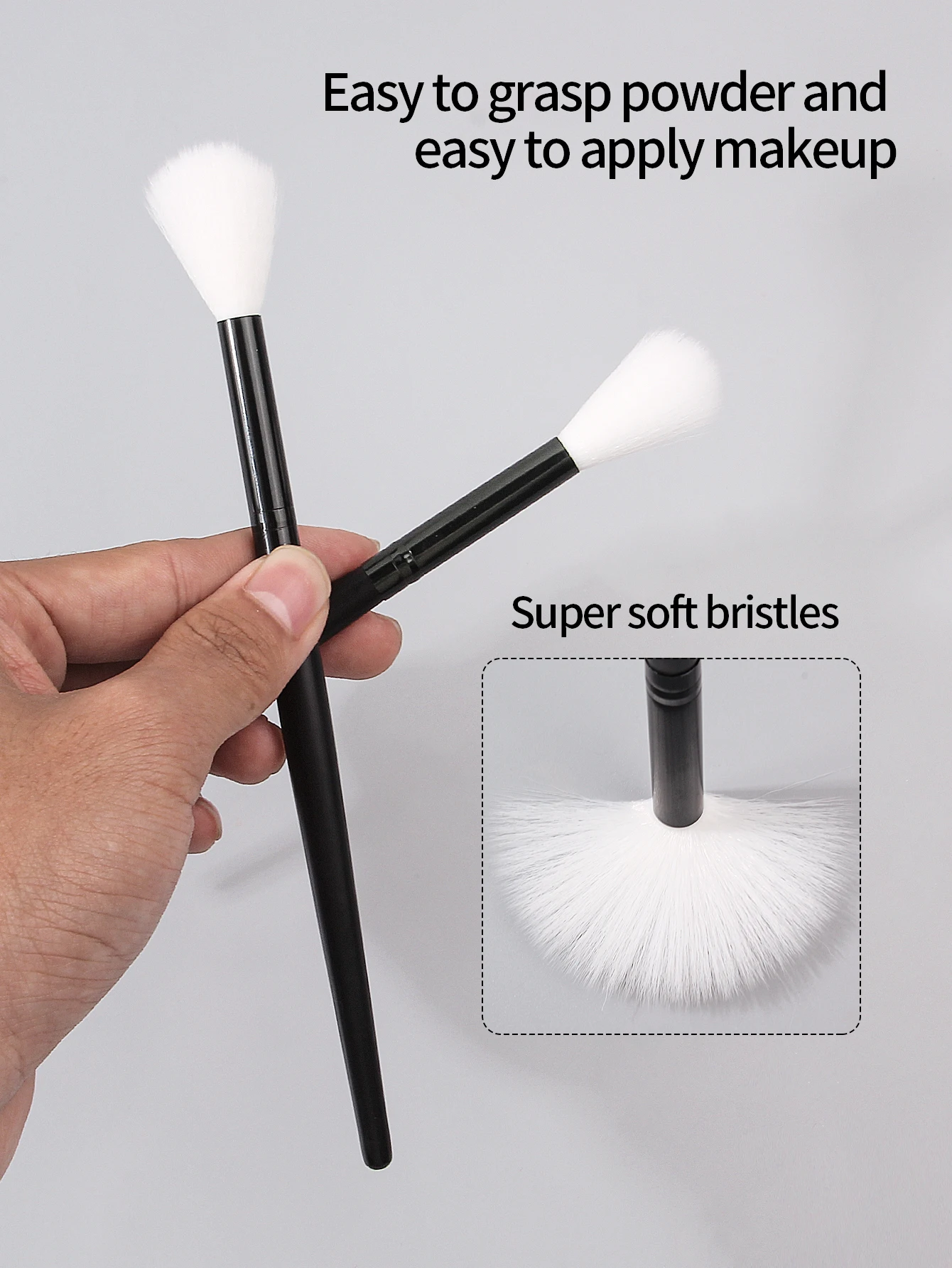 6 uds cepillo resaltador tipo llama cepillo para ahorros cepillo para detalles de brillo facial herramienta de pincel de maquillaje facial multifuncional