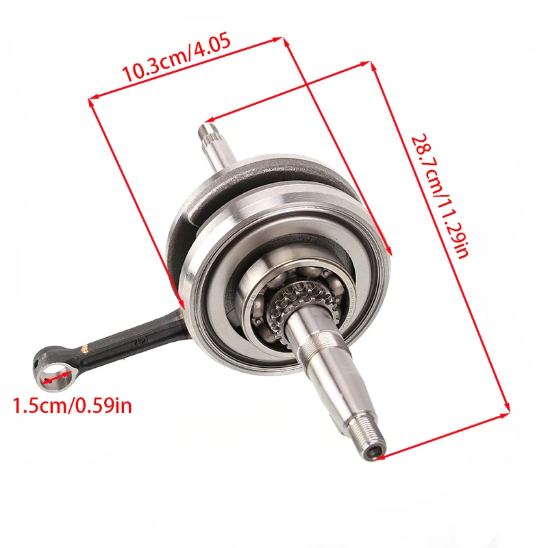 125cc cooling Horizontal Engines crankshaft For 125-150cc Motorcycle Dirt Pit Bike ATV Quad Engine Parts 1P52FMI