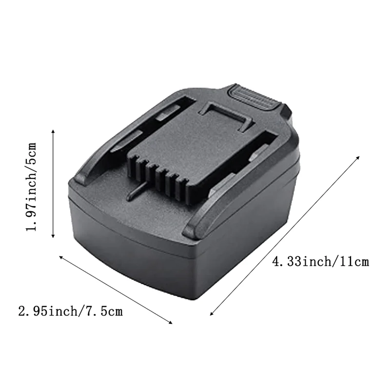 ABFKL Battery Adapter for Dewalt 20V DCB Series Battery Conversion for WORX 20V 6PIN Lithium Battery Tool Converter