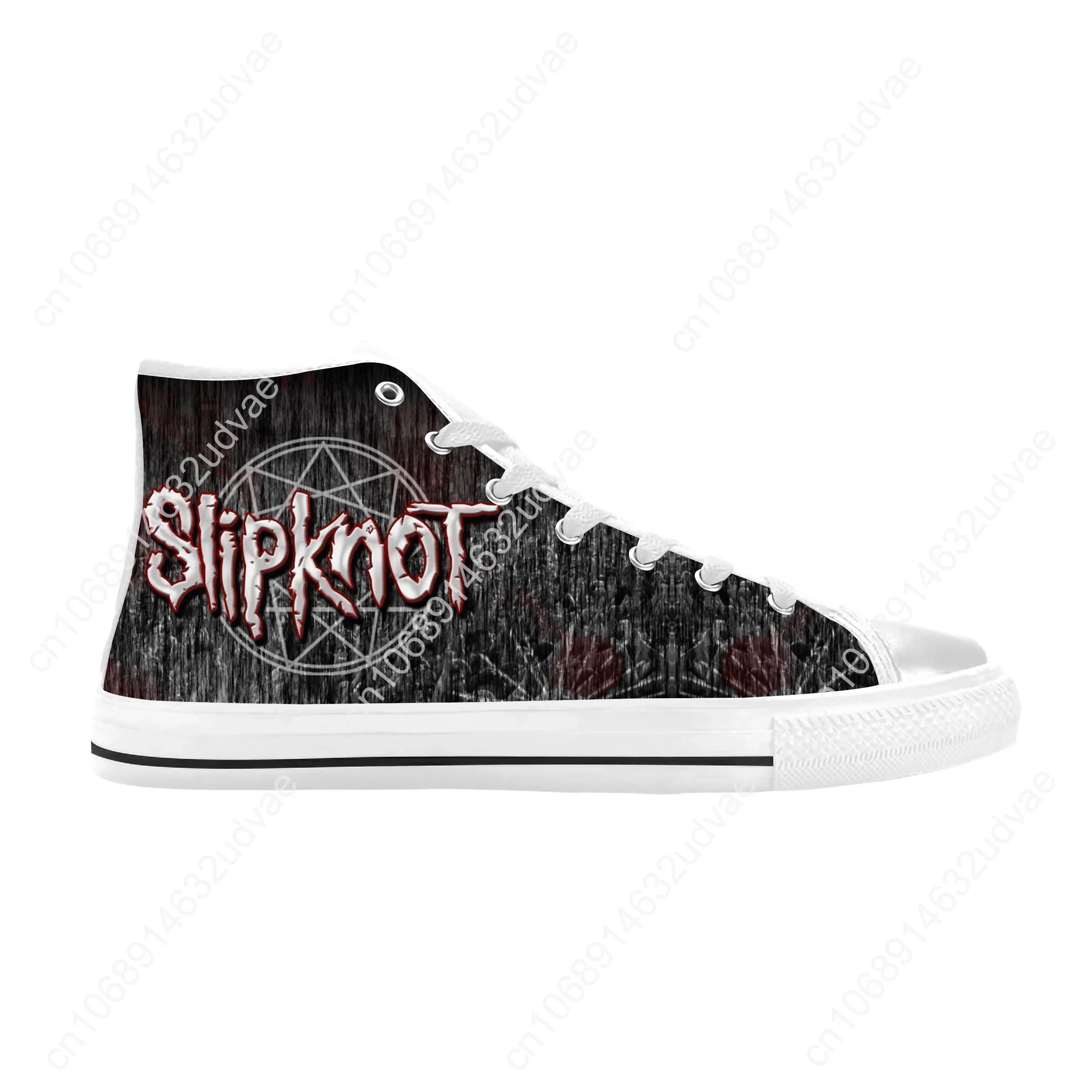 Slipknots Heavy Metal Rock Band Music Singer Cool Casual Cloth Shoes High Top Comfortable Breathable 3D Print Men Women Sneakers