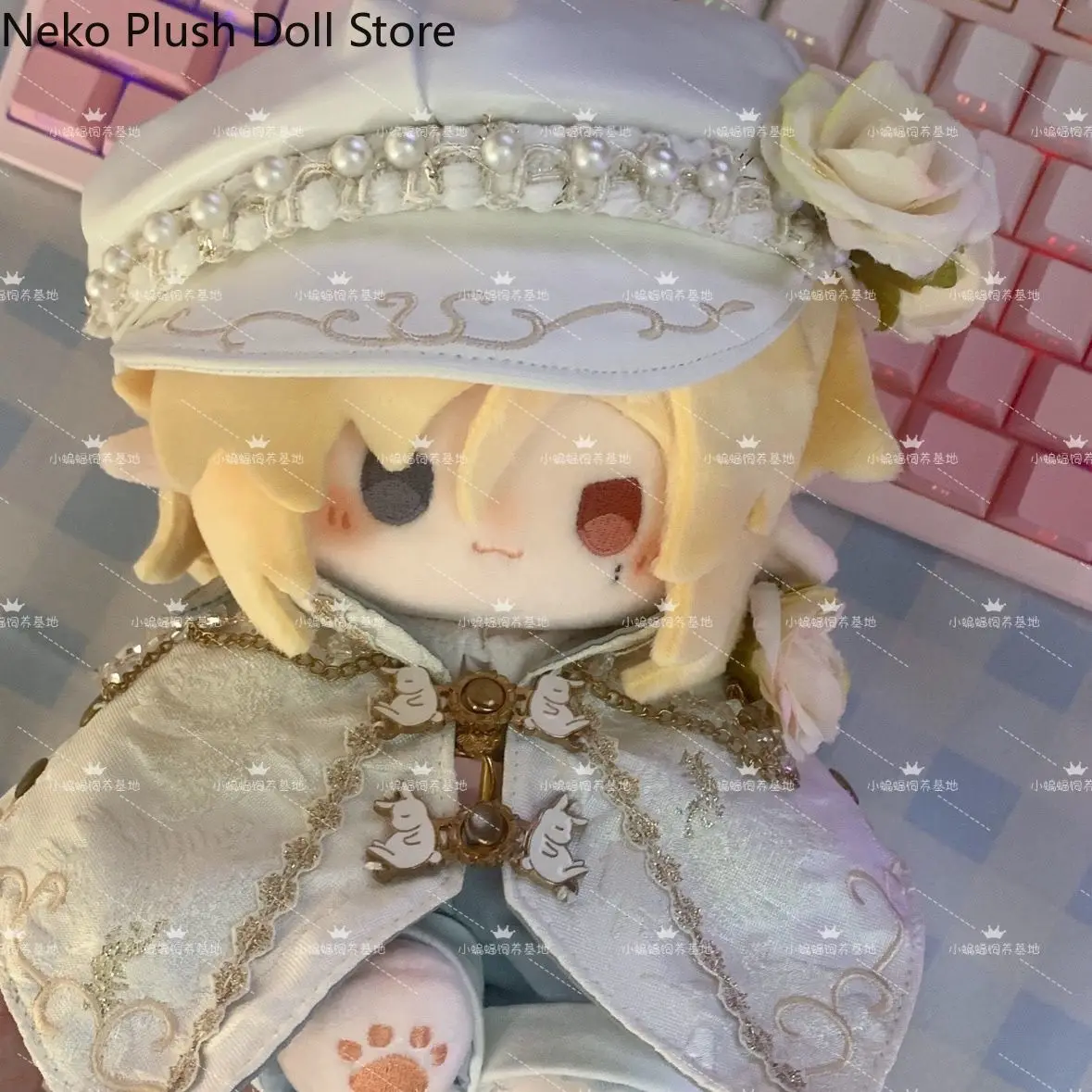 

Anime Zenless Zone Zero Hugo Game 20cm Cute Soft Plush Stuffed Doll Body Cosplay Cartoon Dress Up Toy Figures Dolls Gift