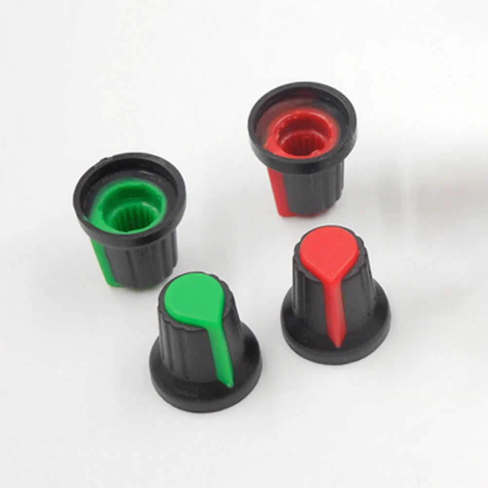 

48Pcs Guitar Knobs Electric Volume Tone Control Caps Potentiometer Knurled Shaft Replacement for Guitar Parts Potentiometer Knob