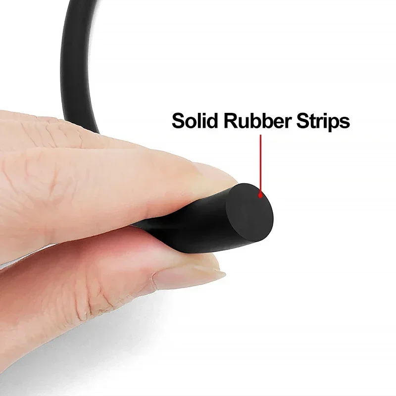 Solid Black Nitrile Rubber Strip O Ring Cord NBR Seal Gasket Good Compression Anti-wear and Elongation Dia0.8/0.9/1/1.5/2/3~10mm