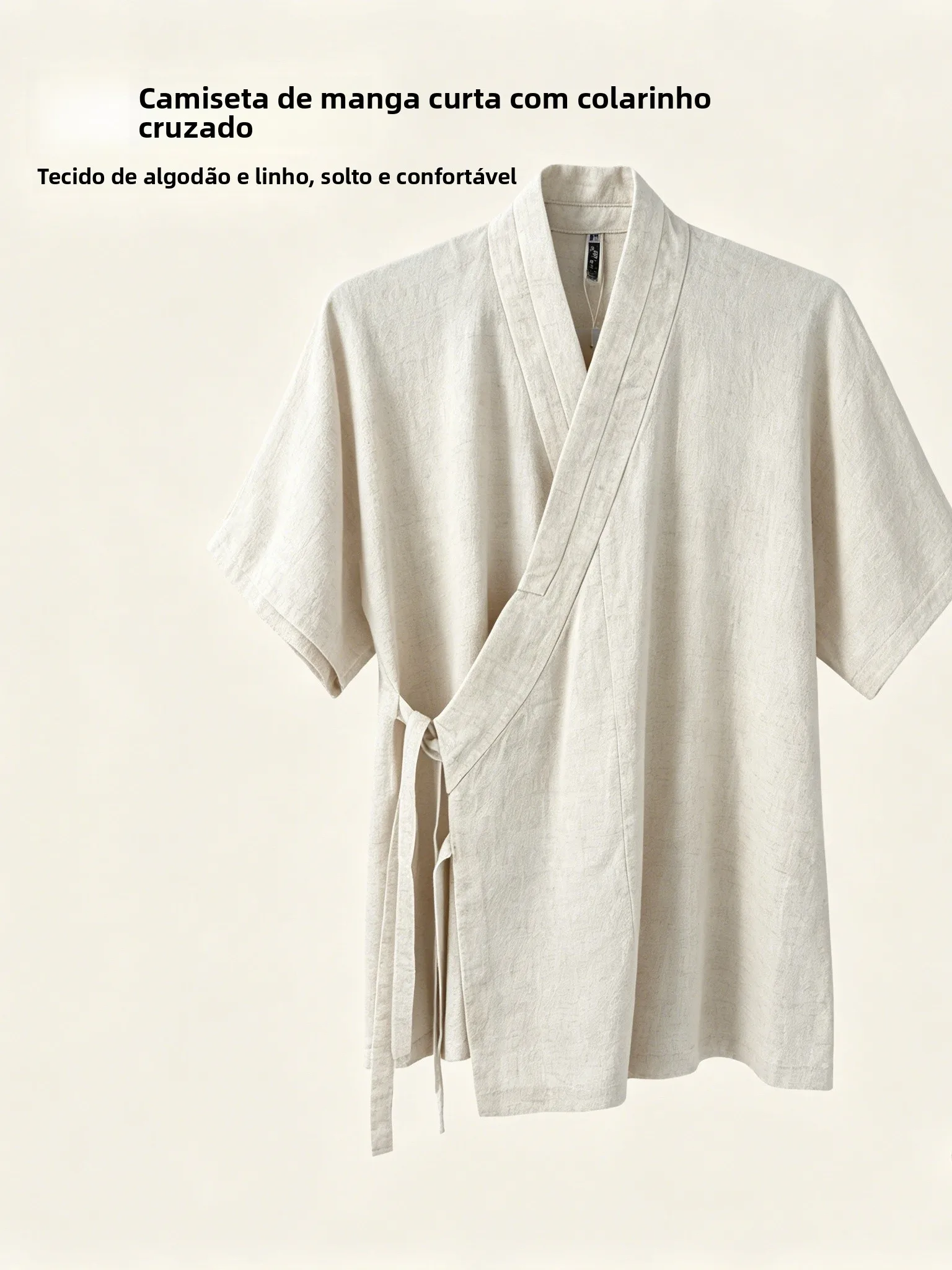 short-cotton-linen-shirt-collar-hanfu-style-summer-casual-wear-for-youth-zen-tea-ceremony-inspired-casual-scenarios-pure-color