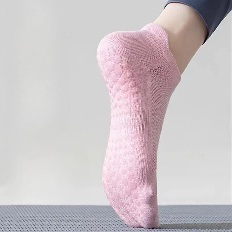 11 Pairs اليوغا الجوارب النسائية الصيف شبكة رقيقة سيليكون المضادة للانزلاق المهنية الرياضة تنفس اليوغا الجري اليوغا المضادة للانزلاق الجوارب