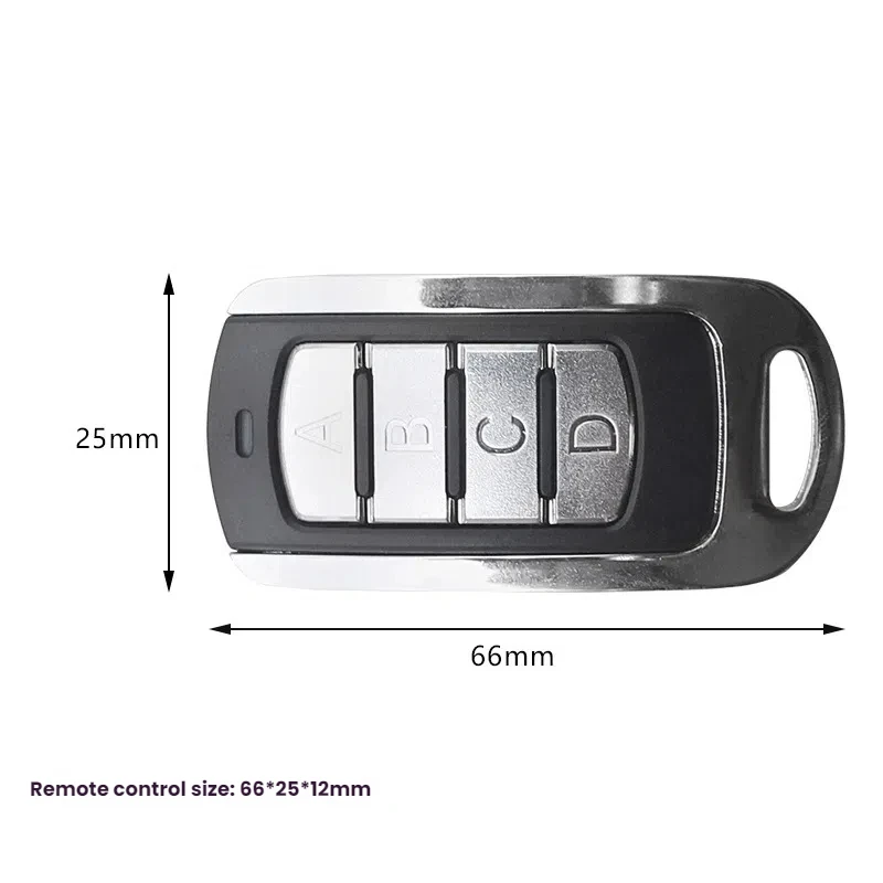 Universal  Garage Remote Electronic Gate Control 433MHz Gate Key Fob Command Hand Transmitter Wireless Remote