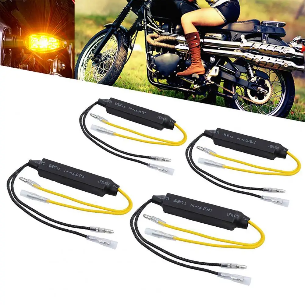 High-quality Indicator Light Resistor Auto Parts Fine Workmanship Eco-friendly Turn Signal Light Resistor for Motorcycle