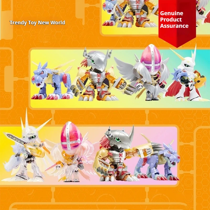 

Original Plabako Digital Monster Figure Anime Peripheral Assemble Toy Fight Dragon Model Garage Kit Trendy Gift Customization