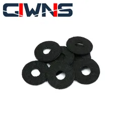 10PCS Carbon Fiber Unloading Force Brake Gasket Fishing Spinning Wheel Baitcast Reel Refit Maintenance Accessories 8.1×24×1mm