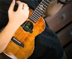 DOUBLE U0 Ukelele Sound Hole Resonance Pickup with Reverb/Chorus/Delay Effect