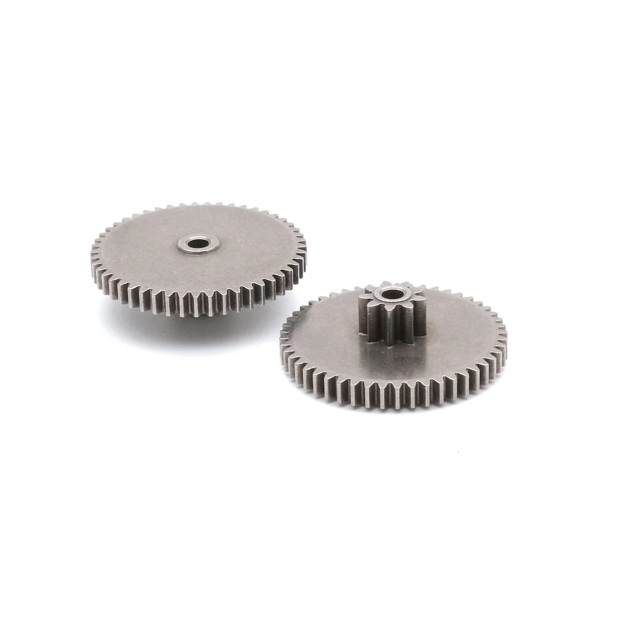 Metal Double Gear 0.8/0.6M 9T-30/38/49T 10-58T 12T-30/40T 15T-52/58T 3MM/3.5MM DIY Model