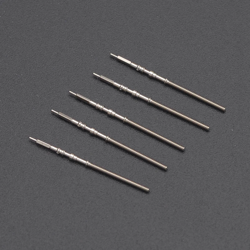 2/5PCS NH35 Watch Winding Stem Fit NH35 NH36 NH38 NH39 Movement Replace Stainless Steel NH35 NH36 Movt Repair Stem