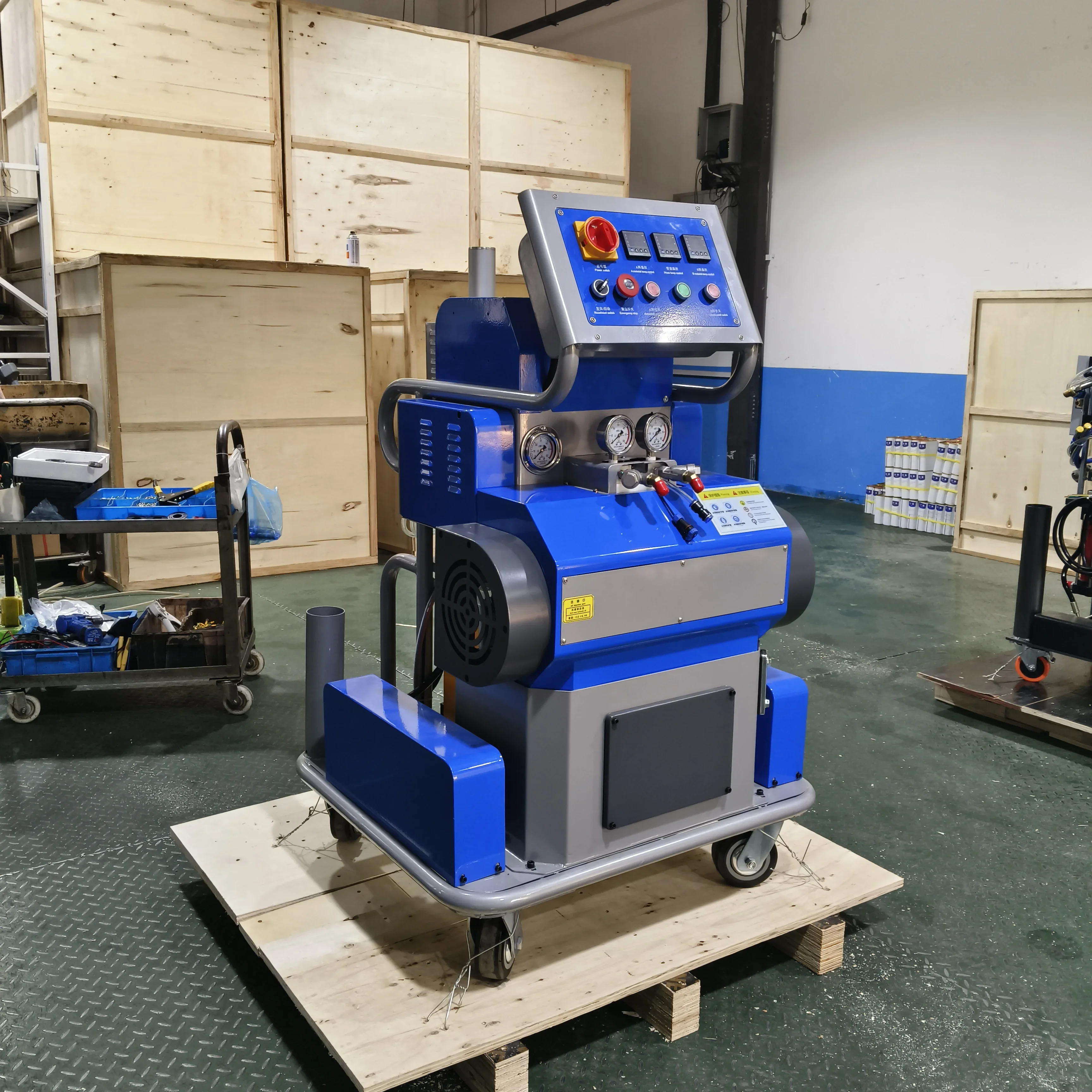 Customized Energy-Saving Hydraulic Drive PU Foam And Polyurea Sprayer Lower Power Consumption For Long-Term Operation