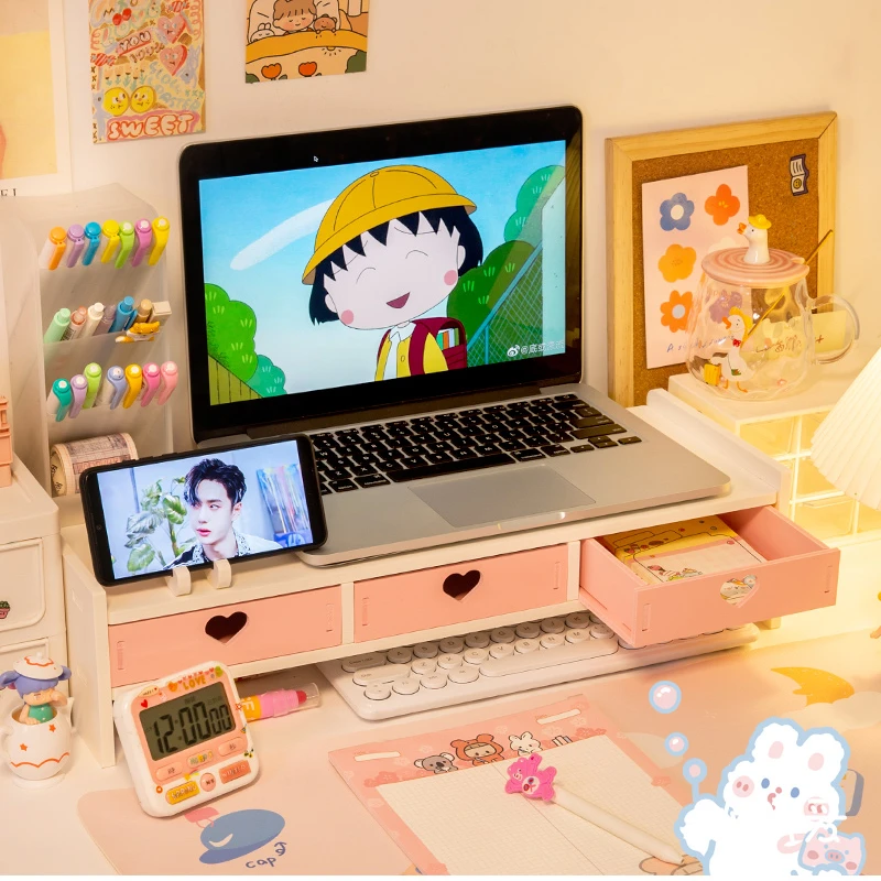 Grand Support De Moniteur, Support D'Ordinateur Multifonctionnel En